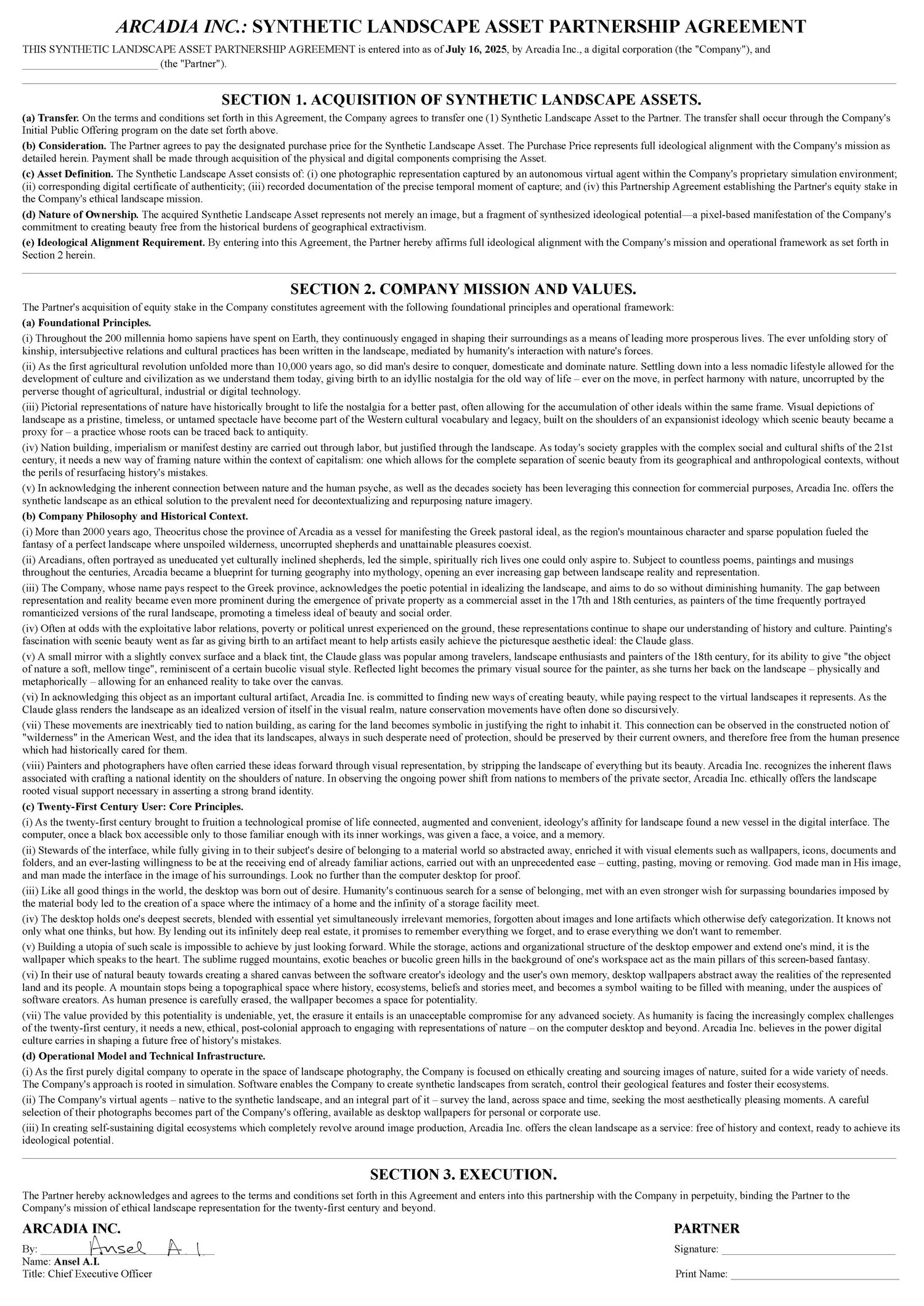 Arcadia Inc: IPO (Agreement), jpg